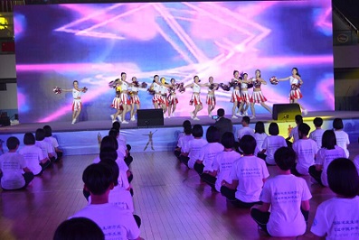 中俄青少年体育健身大型互动展演在中国定州举办